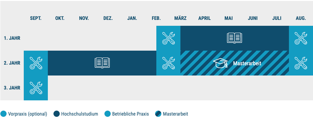 Studium mit vertiefter Praxis im Master
